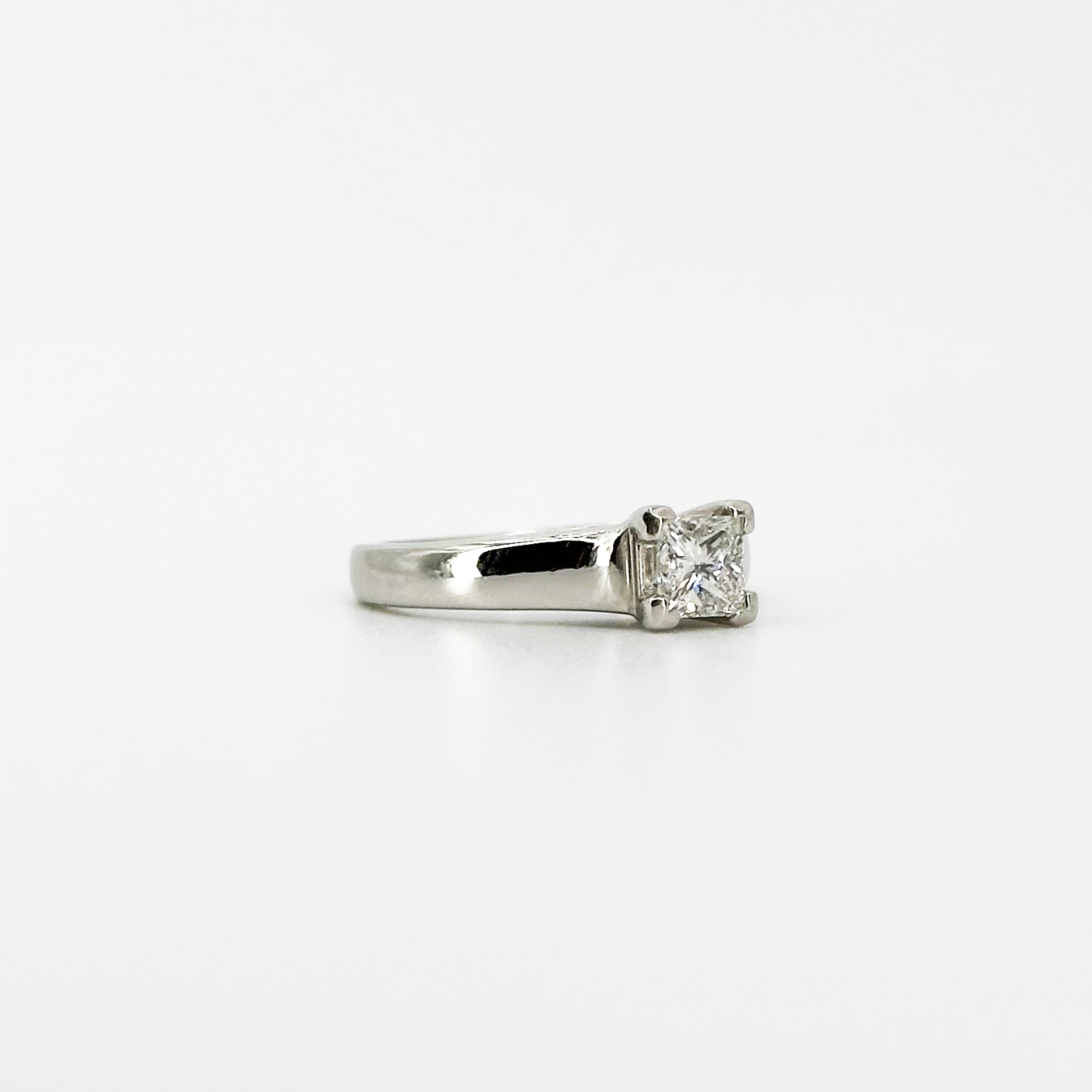 0.54ct Princess Diamond Ring