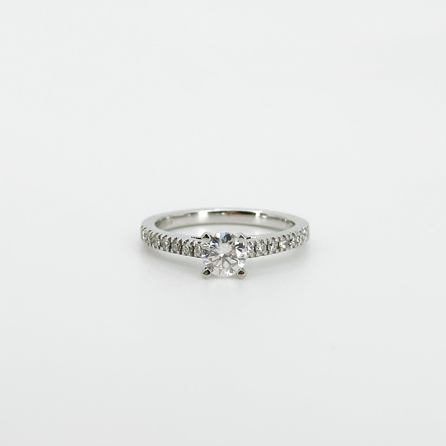 0.51ct Diamond Engagement Ring in Platinum