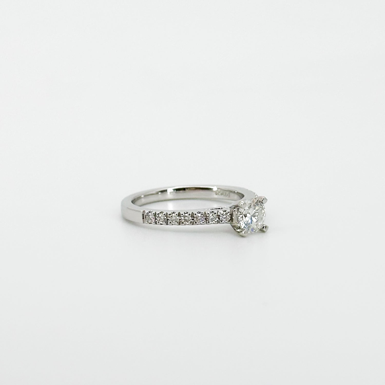 0.51ct Diamond Engagement Ring in Platinum