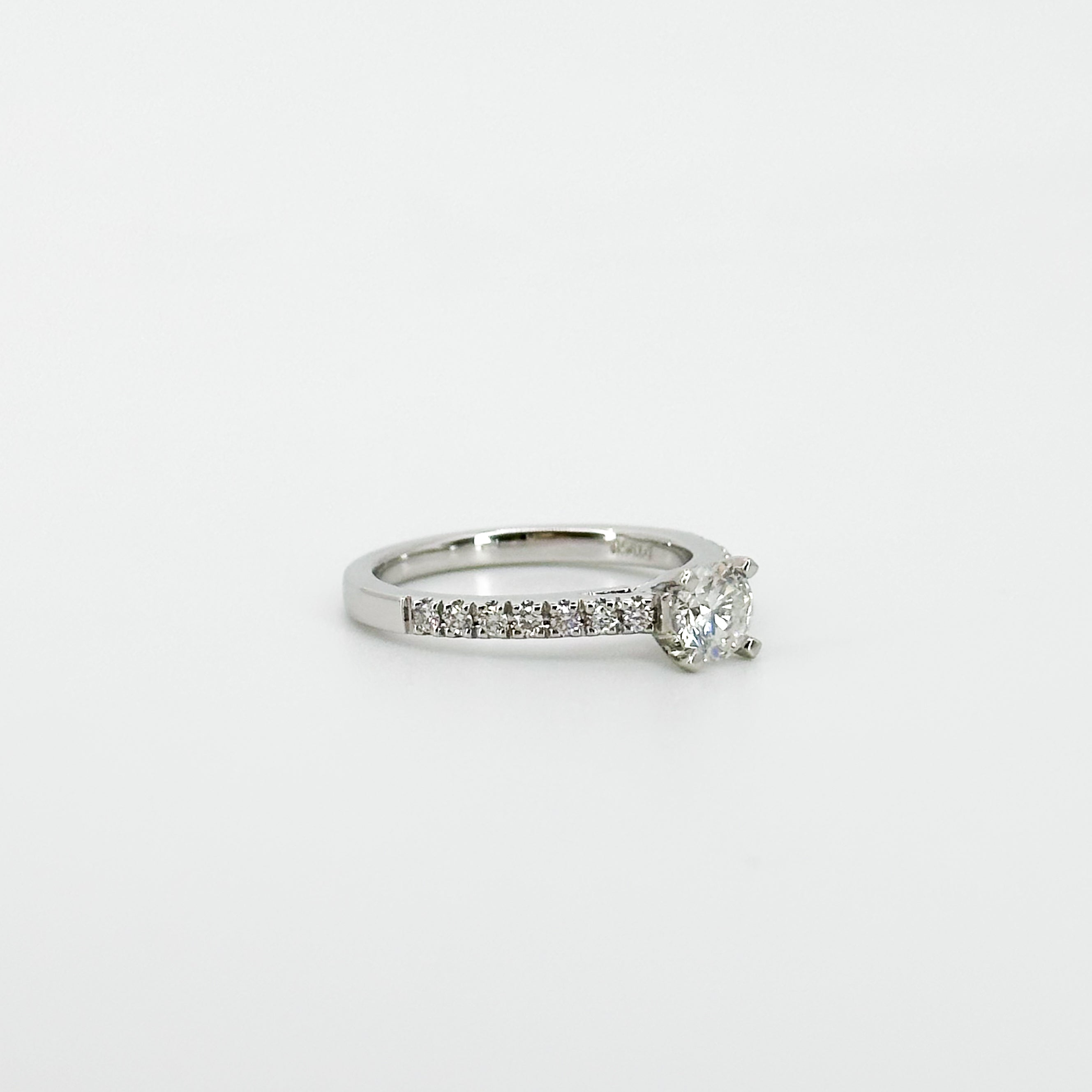0.51ct Diamond Engagement Ring in Platinum