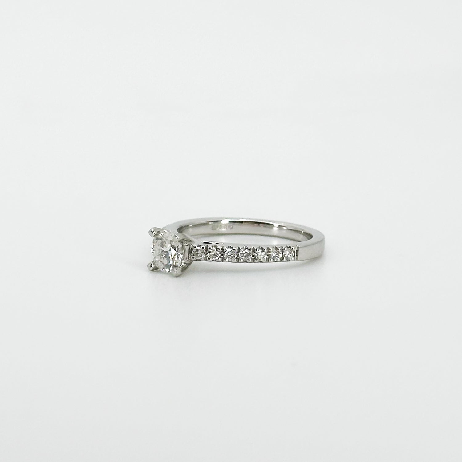 0.51ct Diamond Engagement Ring in Platinum