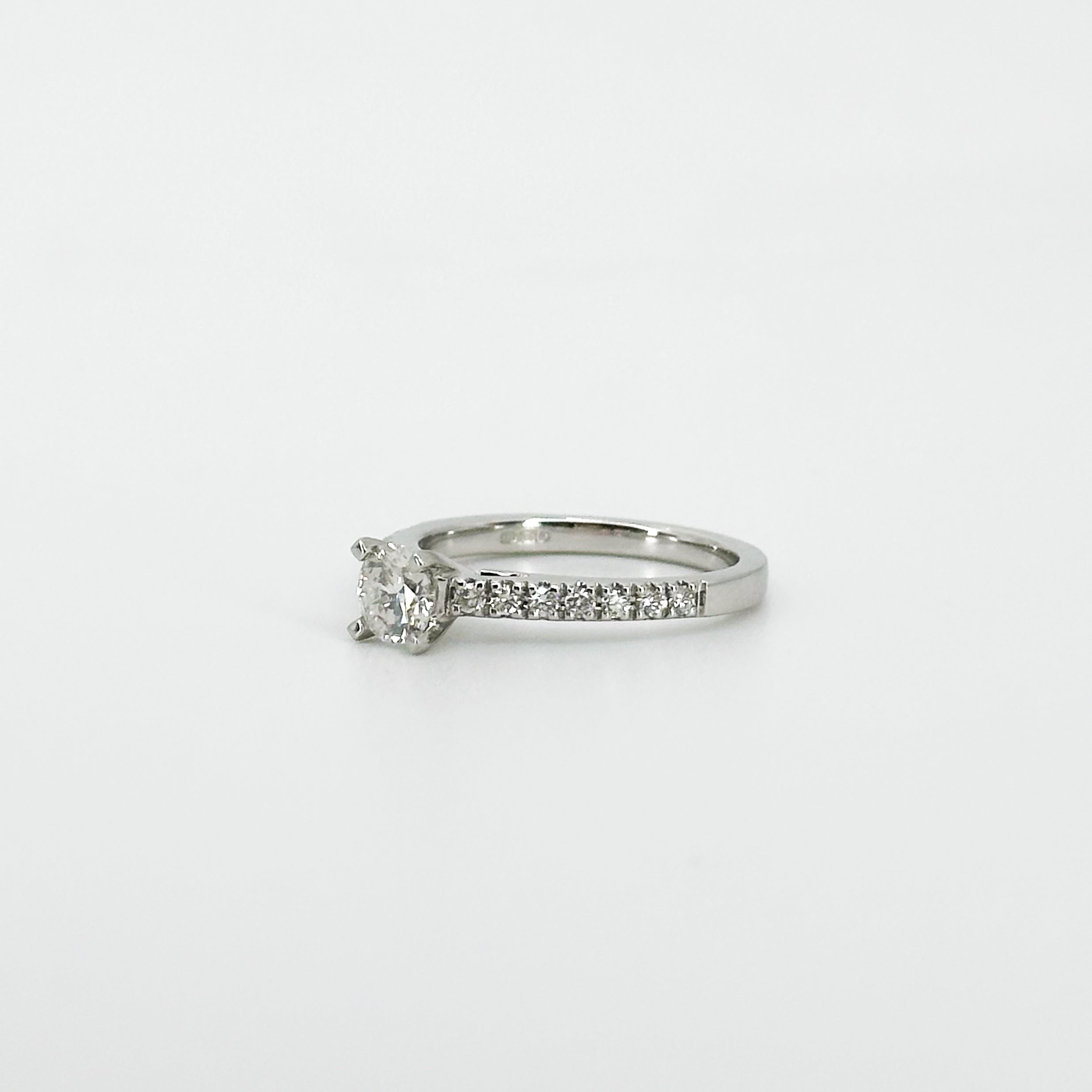 0.51ct Diamond Engagement Ring in Platinum