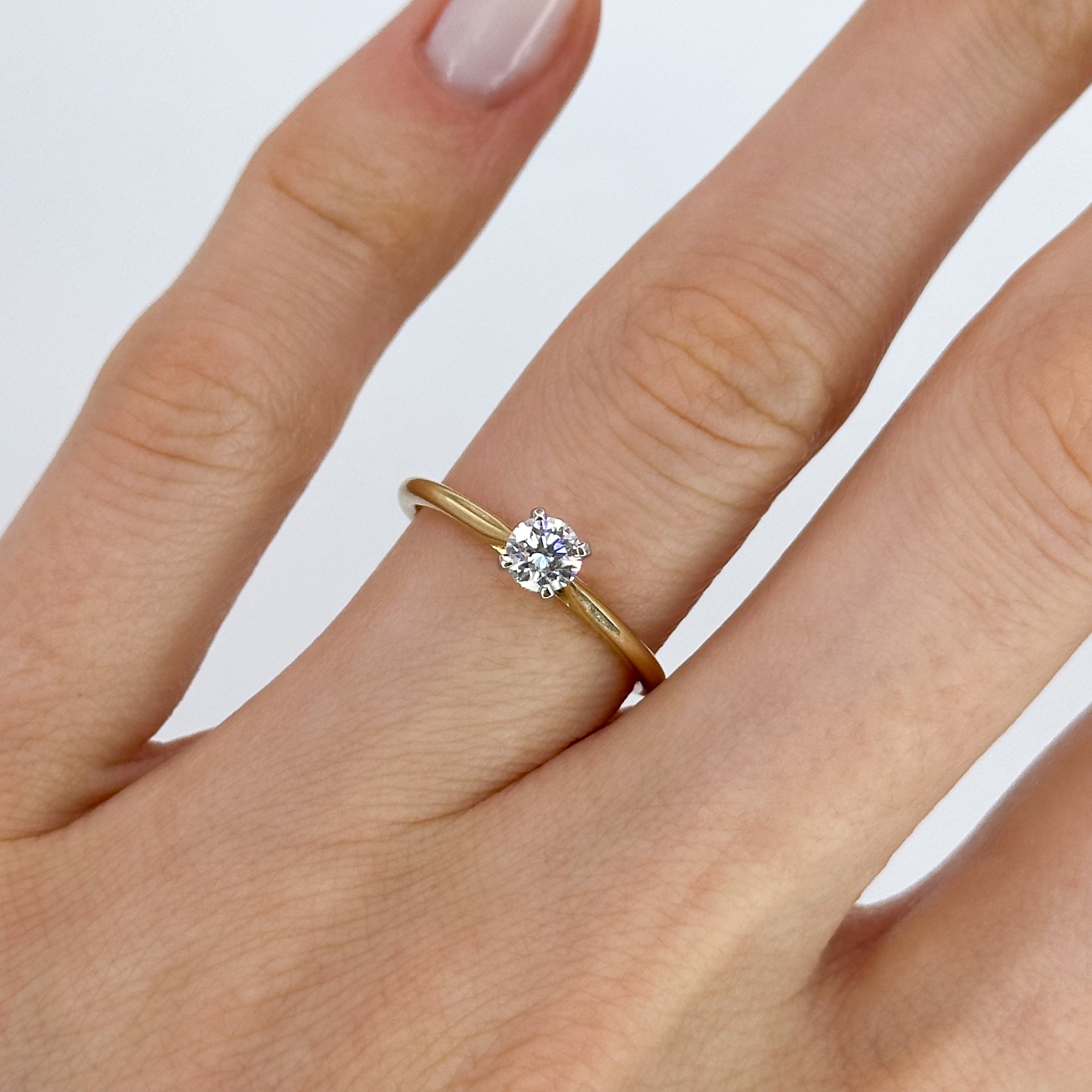 0.30ct D Colour Diamond Engagement Ring