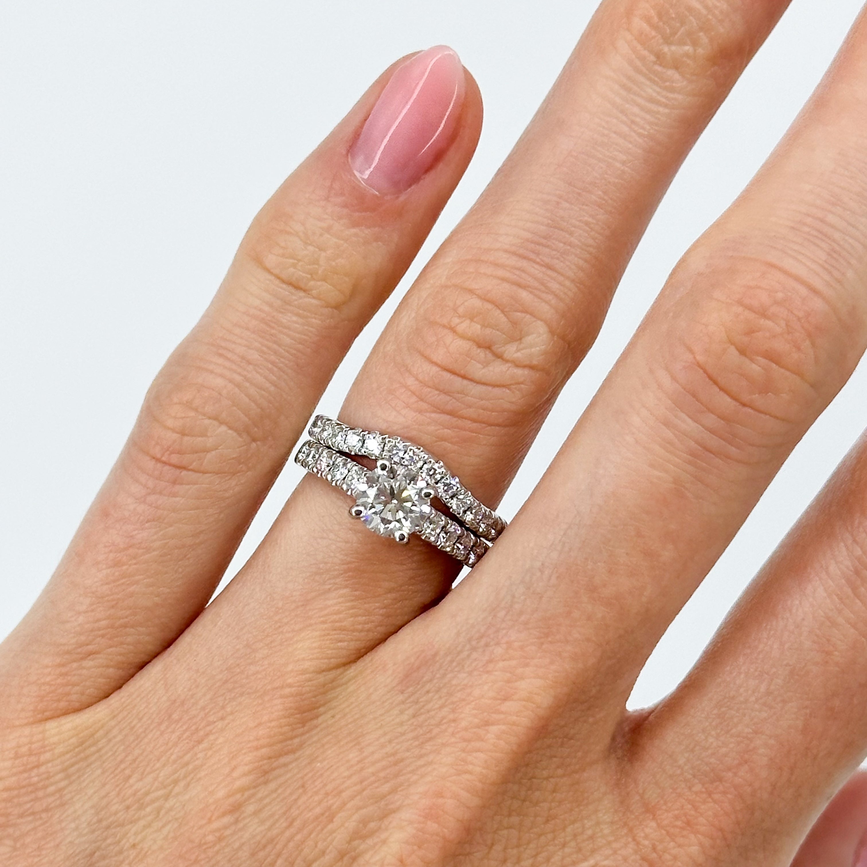 Shaped Diamond Eternity Ring