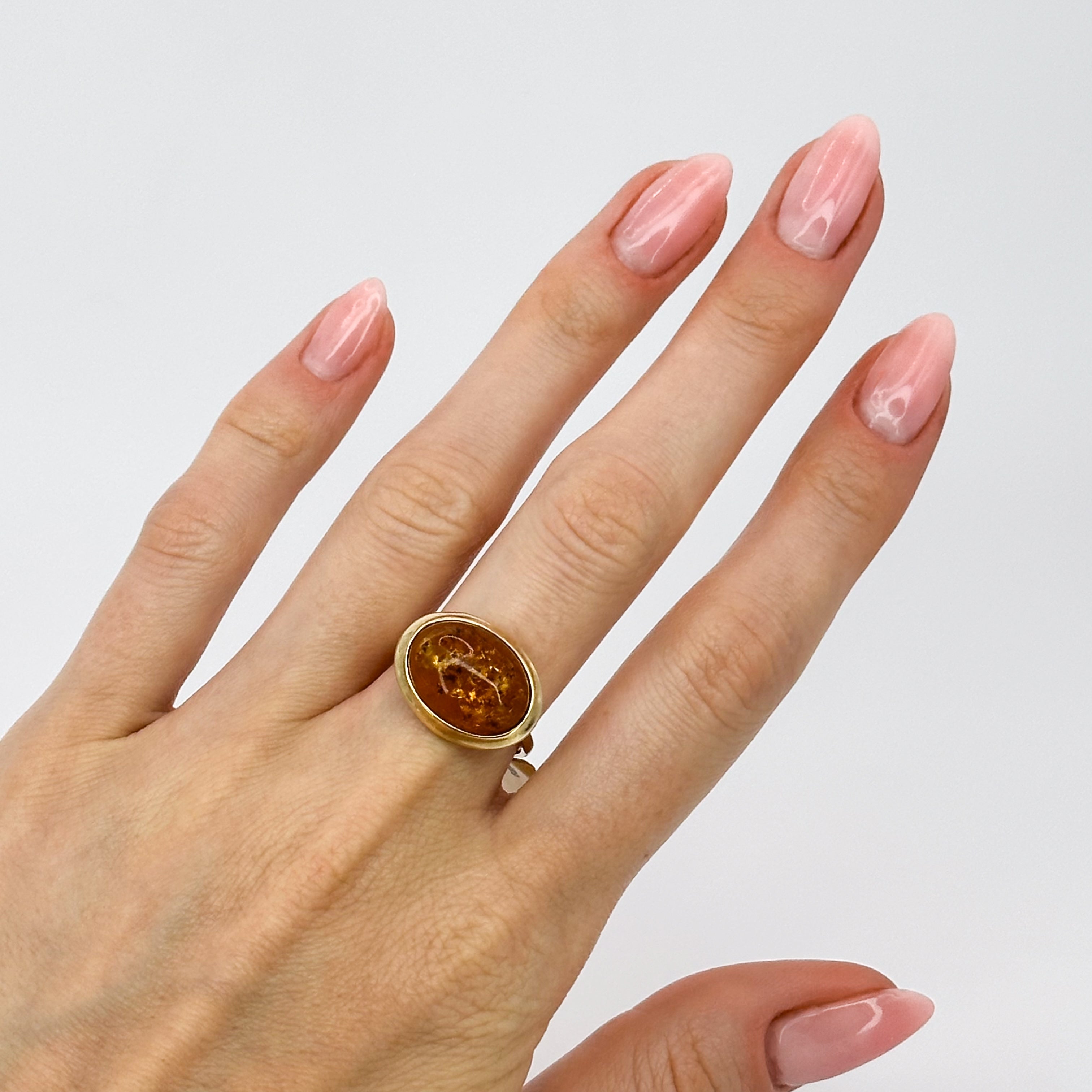 Vintage Amber Ring