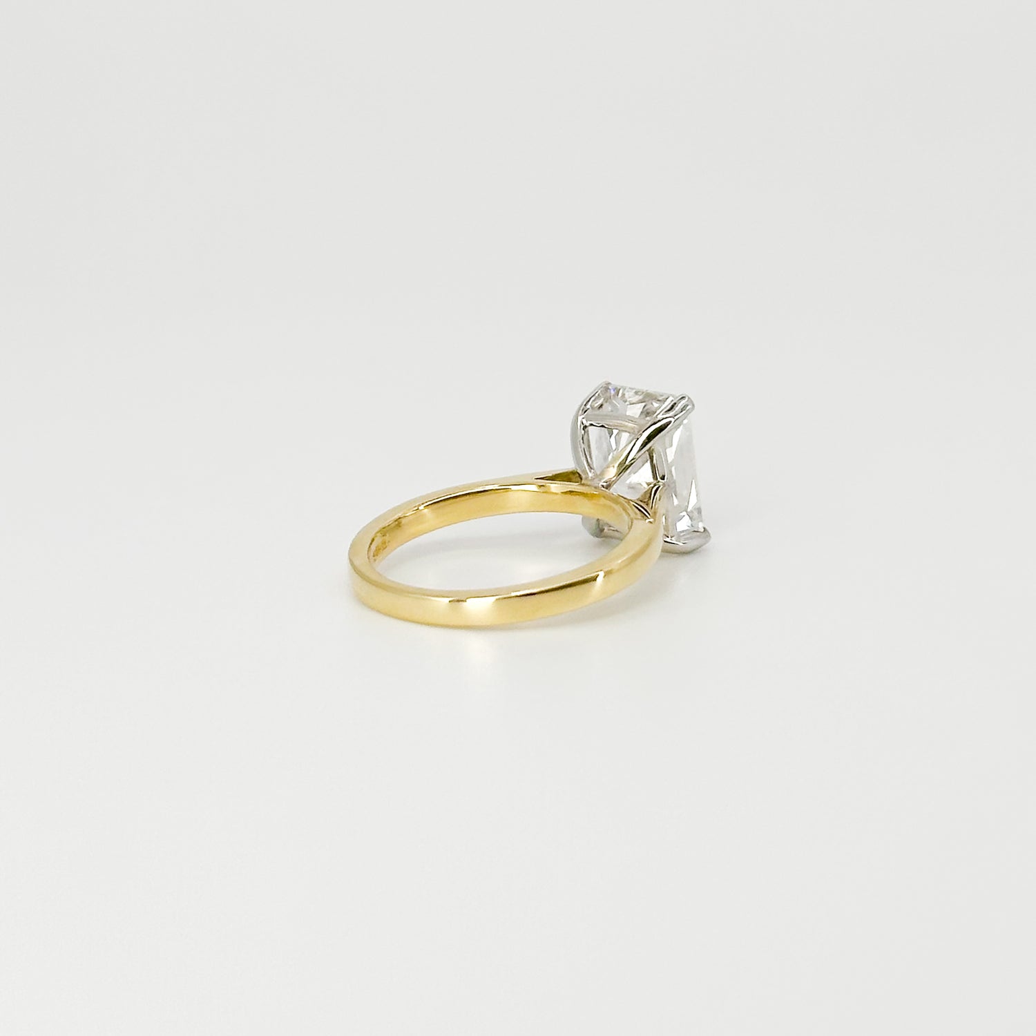 4.03ct Lab-Grown Radiant Cut Diamond Ring