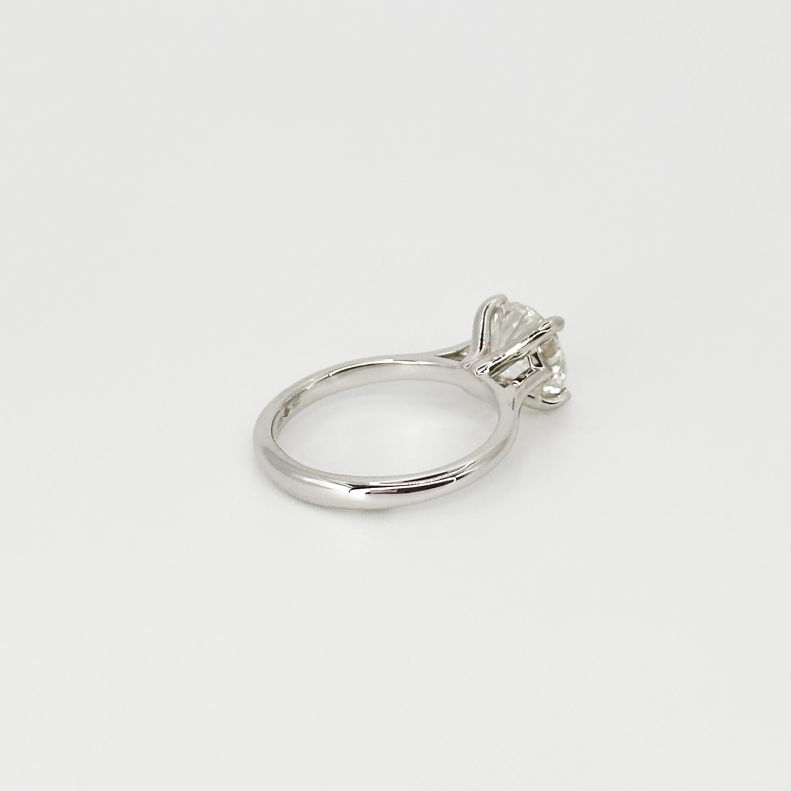2.42ct Lab-Grown Round Cut Diamond Ring