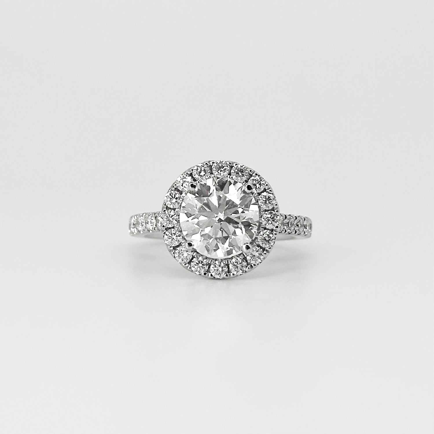 2.45ct Lab-Grown Round Diamond Ring