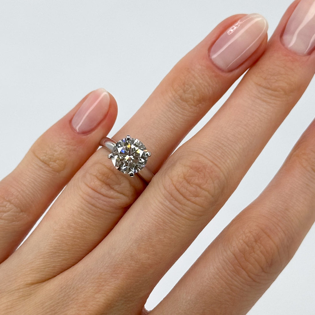 2.60ct Lab-Grown Diamond Engagement Ring