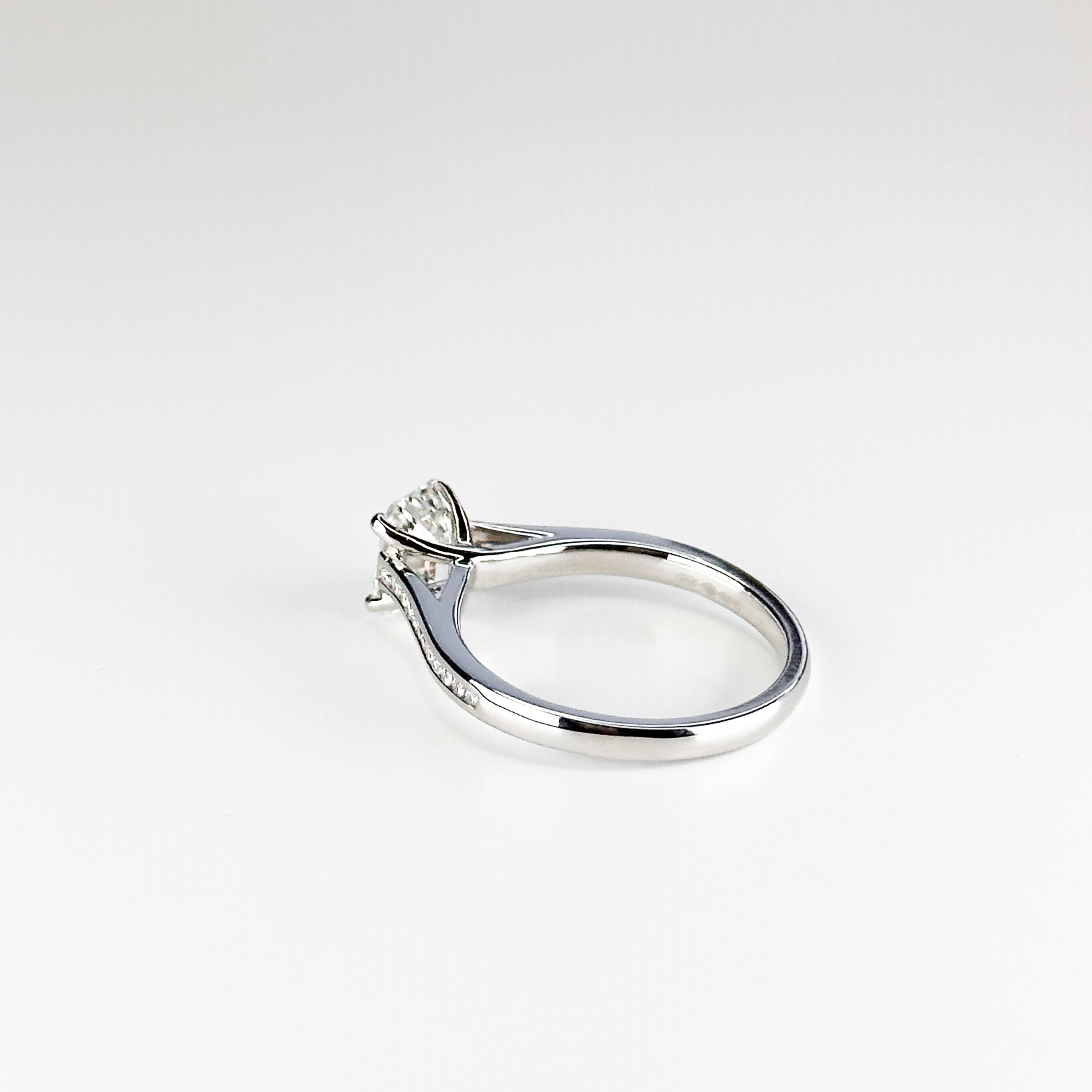 1.23ct Emerald Cut Diamond Ring