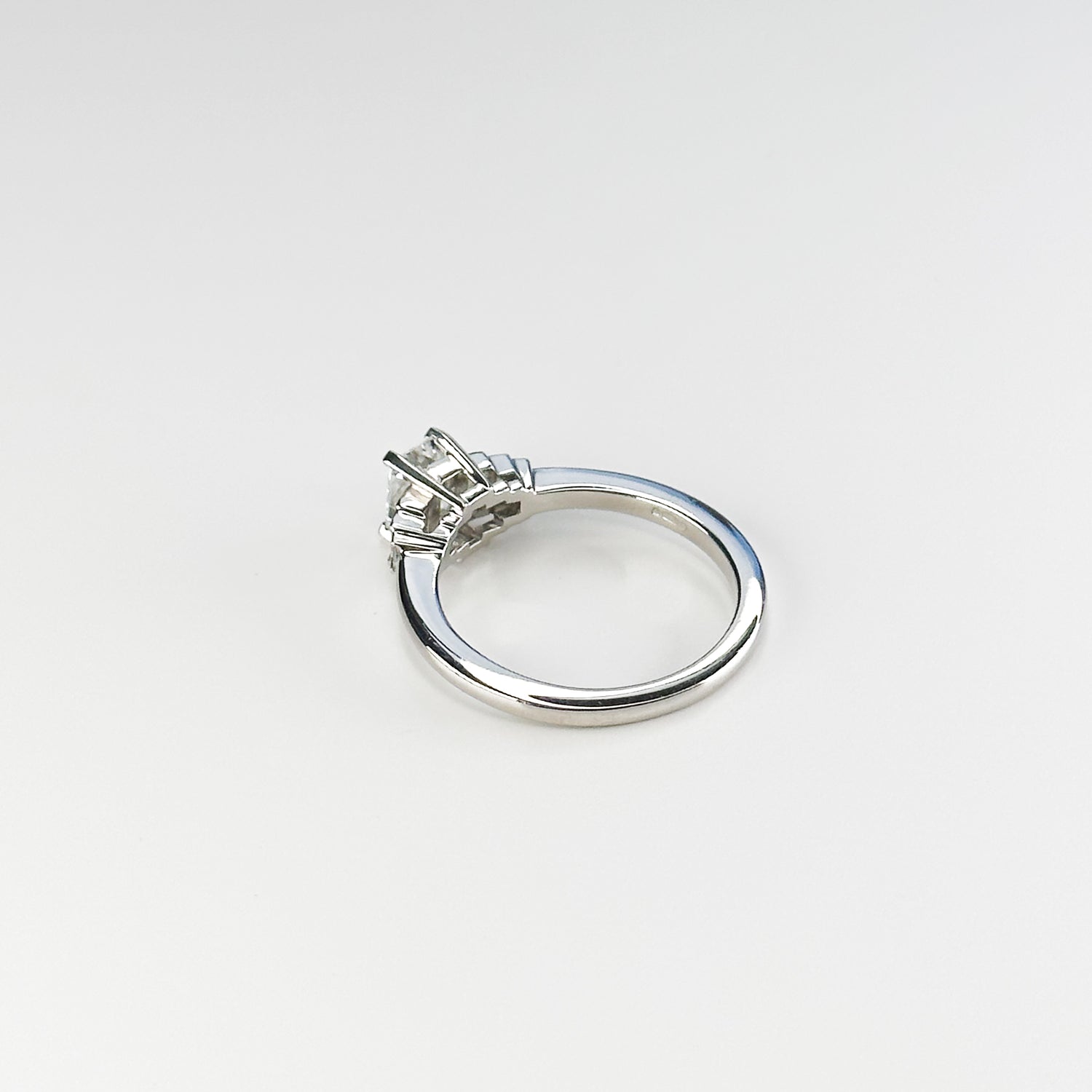 0.70ct Emerald Cut Diamond Ring