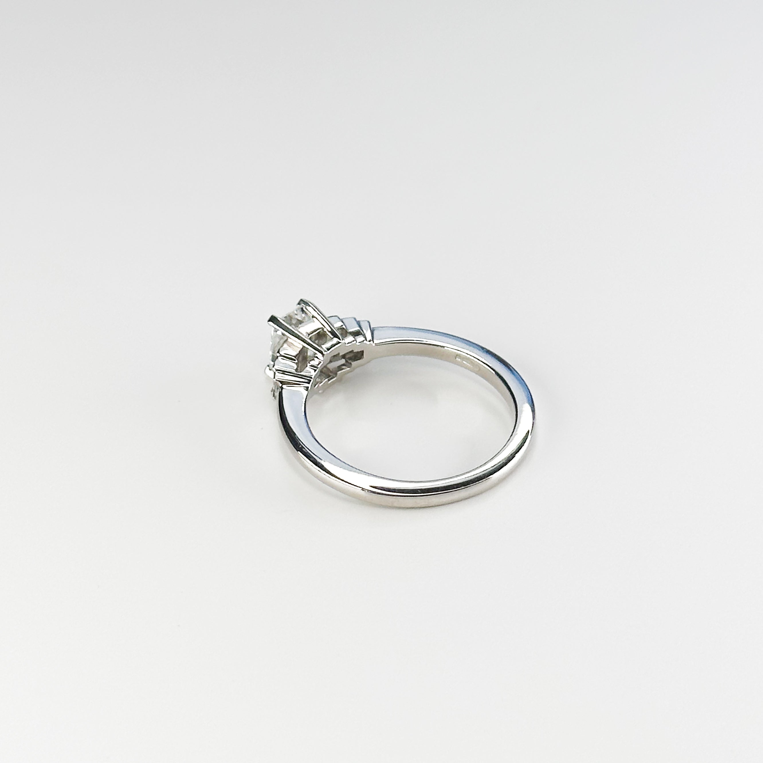 0.70ct Emerald Cut Diamond Ring