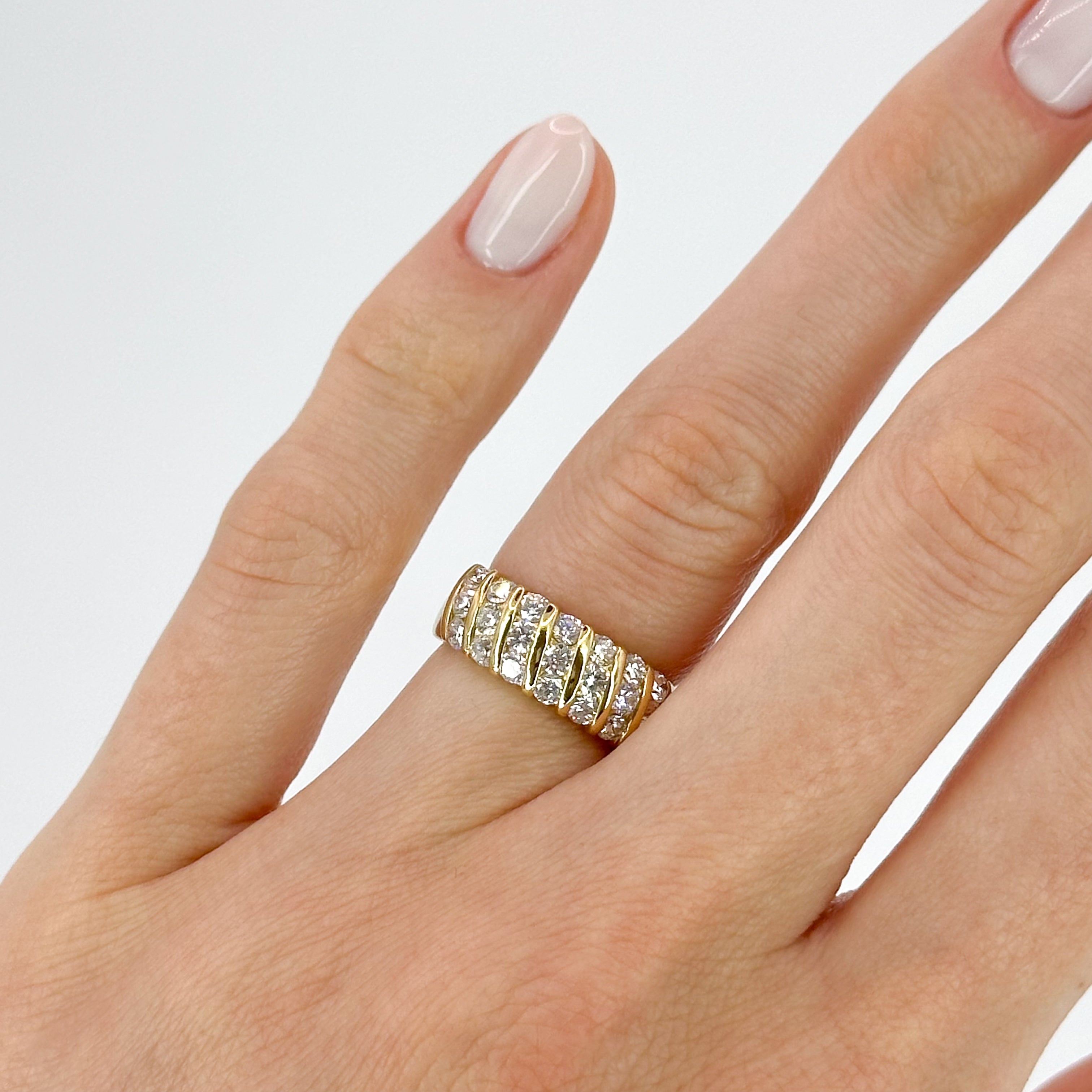 Diamond Eternity Ring with Diamonds