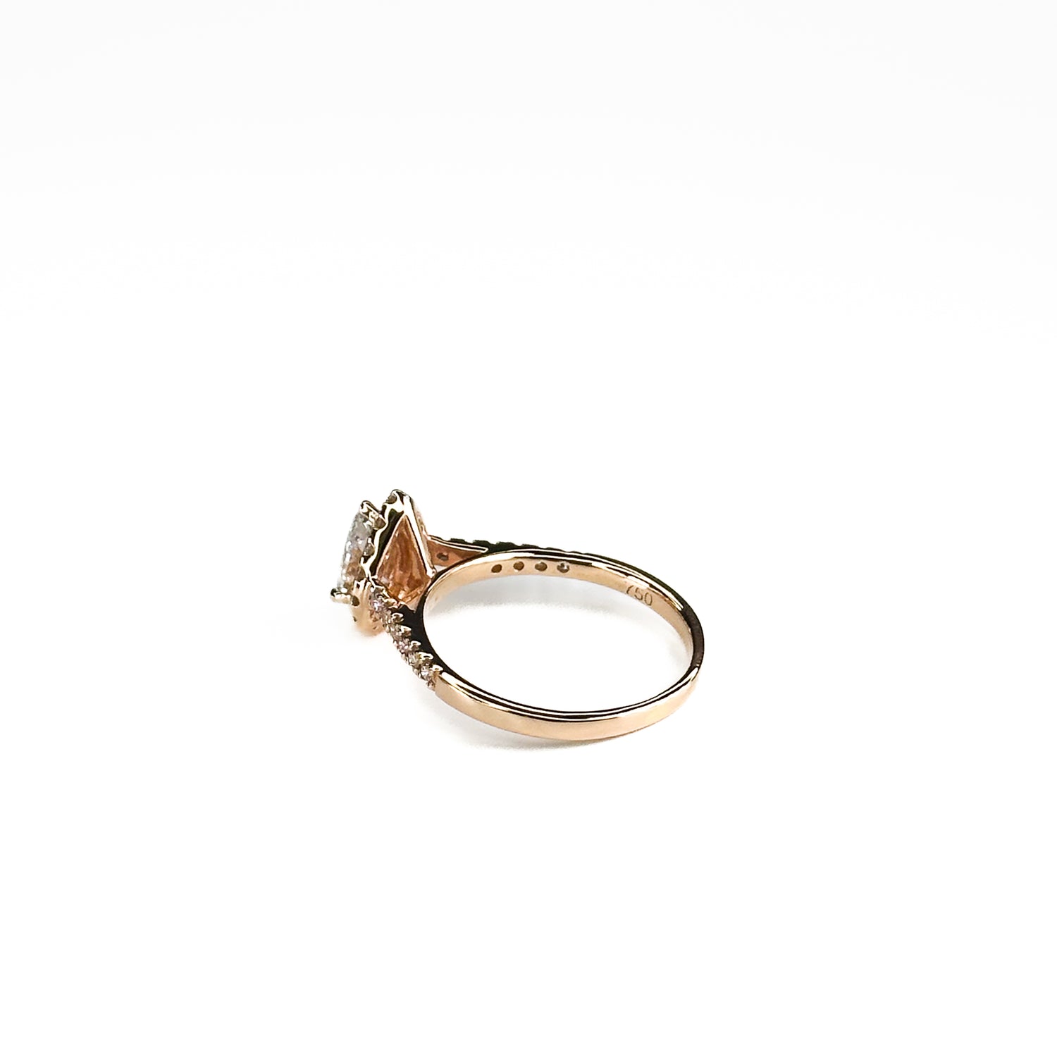 0.60ct Pear Shape Diamond Ring