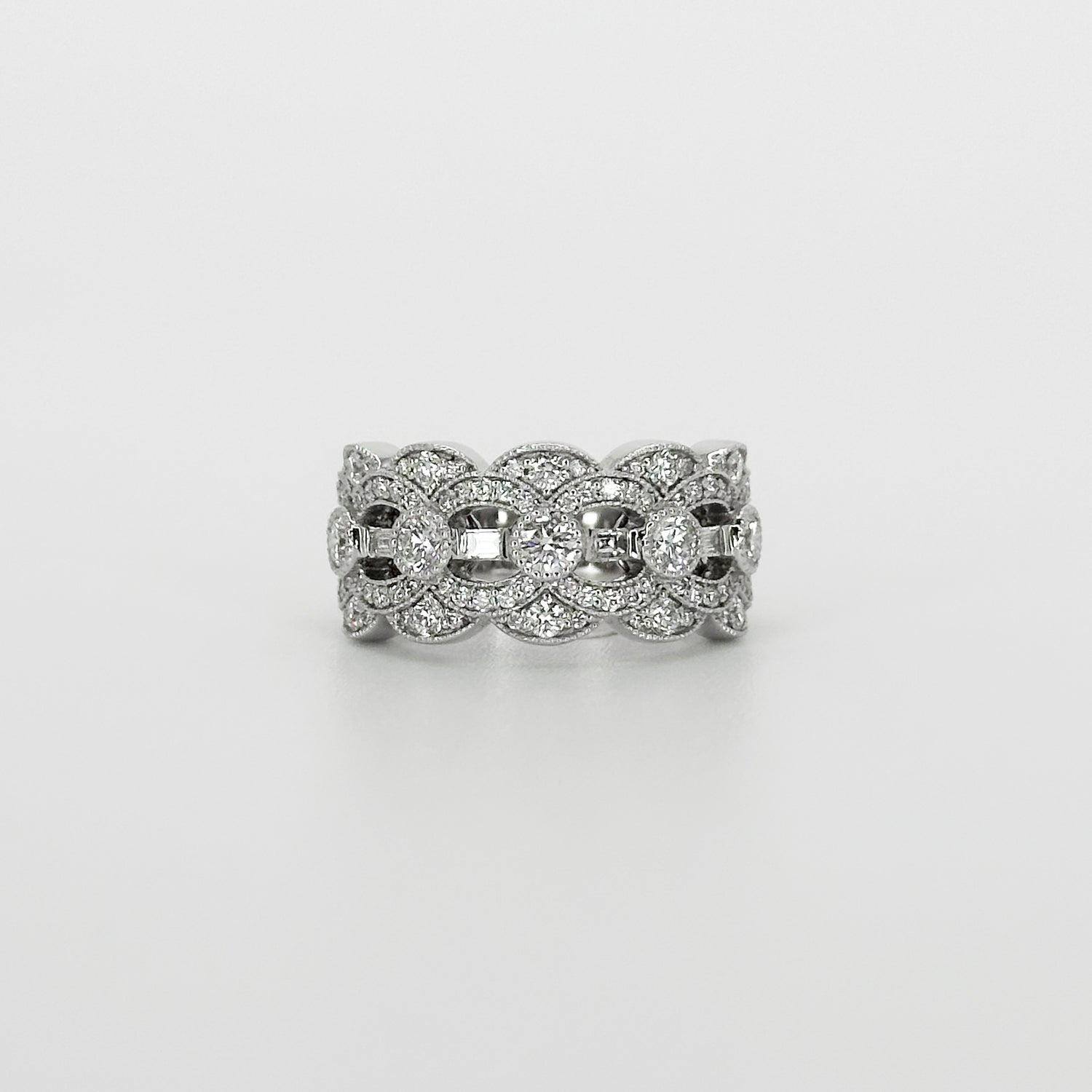 Diamond Eternity Ring in White Gold