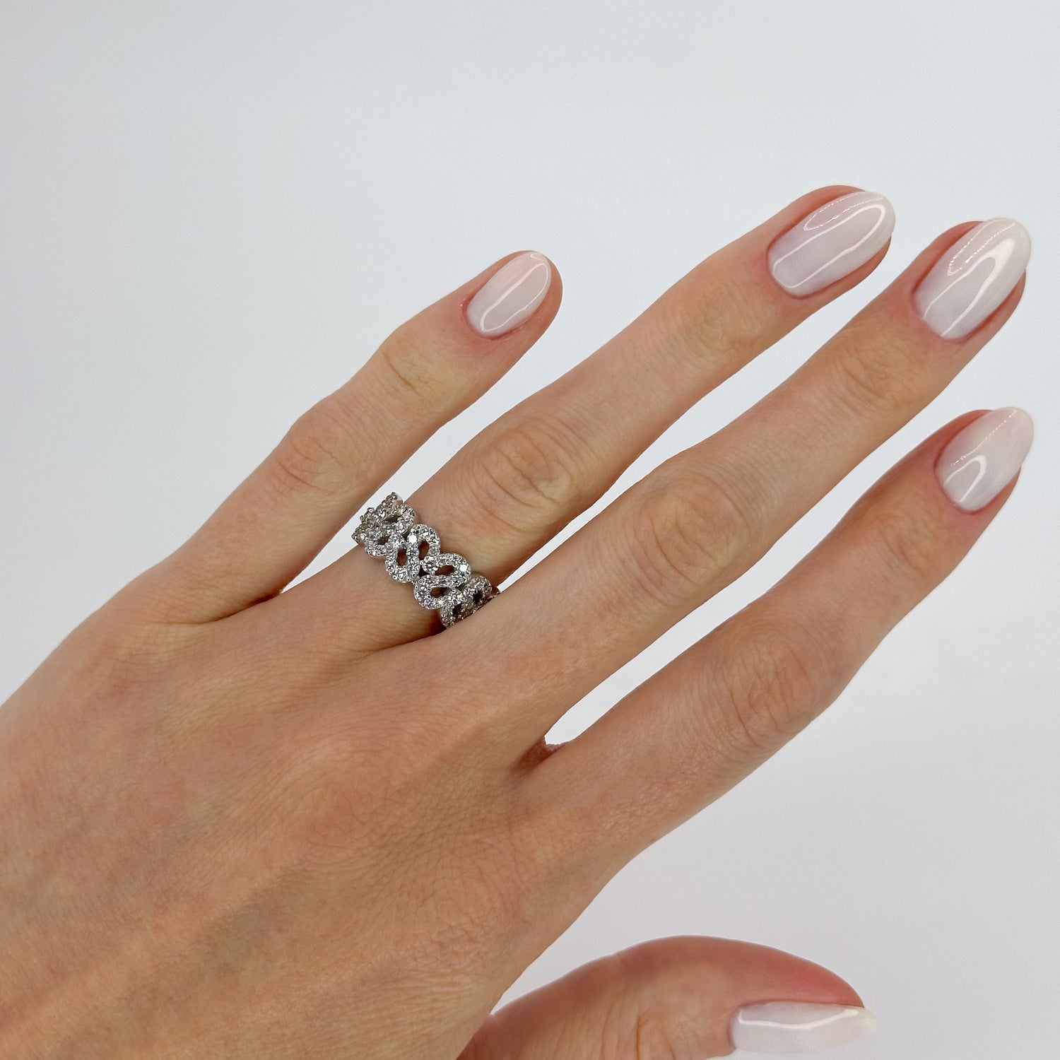 Diamond Eternity Ring in Platinum