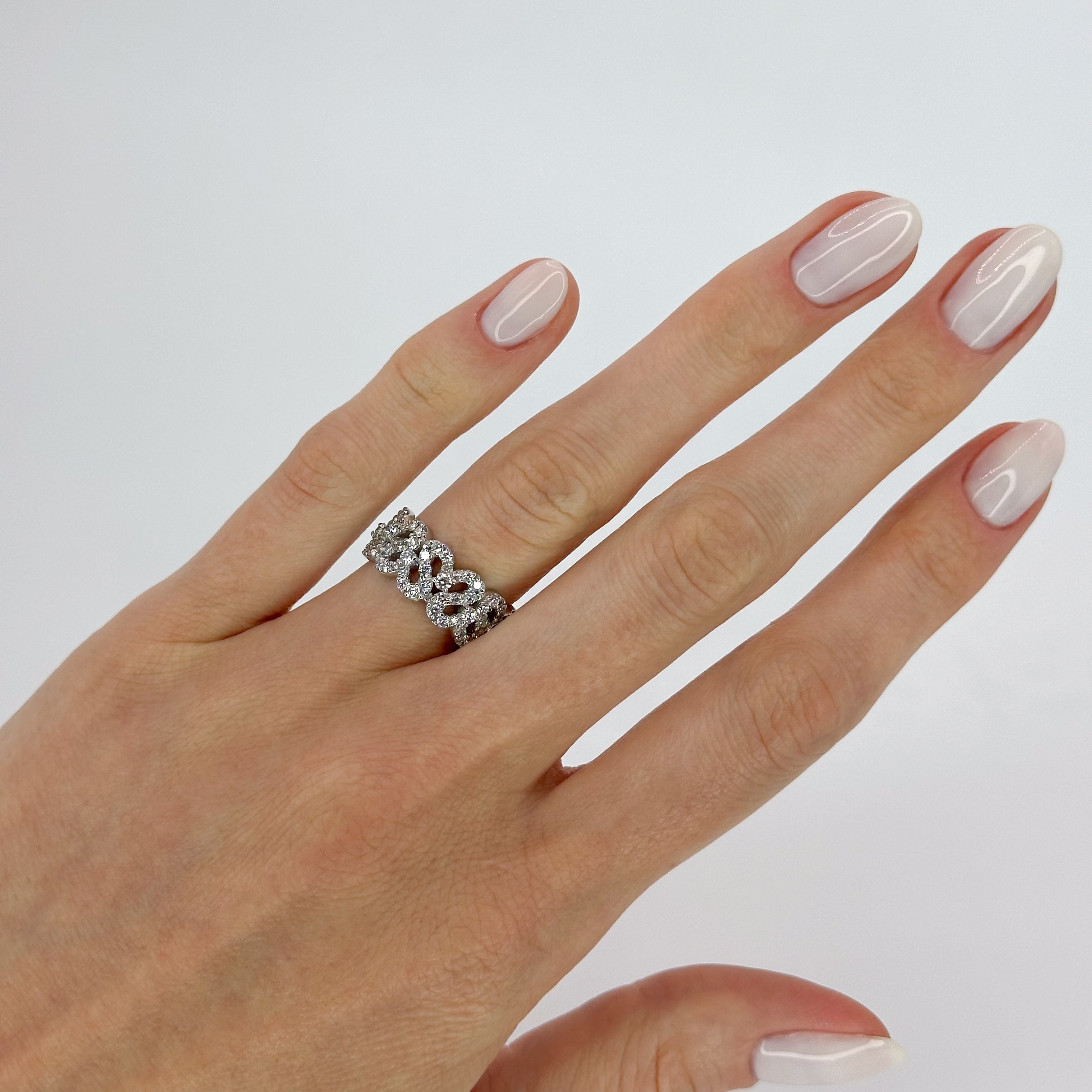 Diamond Eternity Ring in Platinum