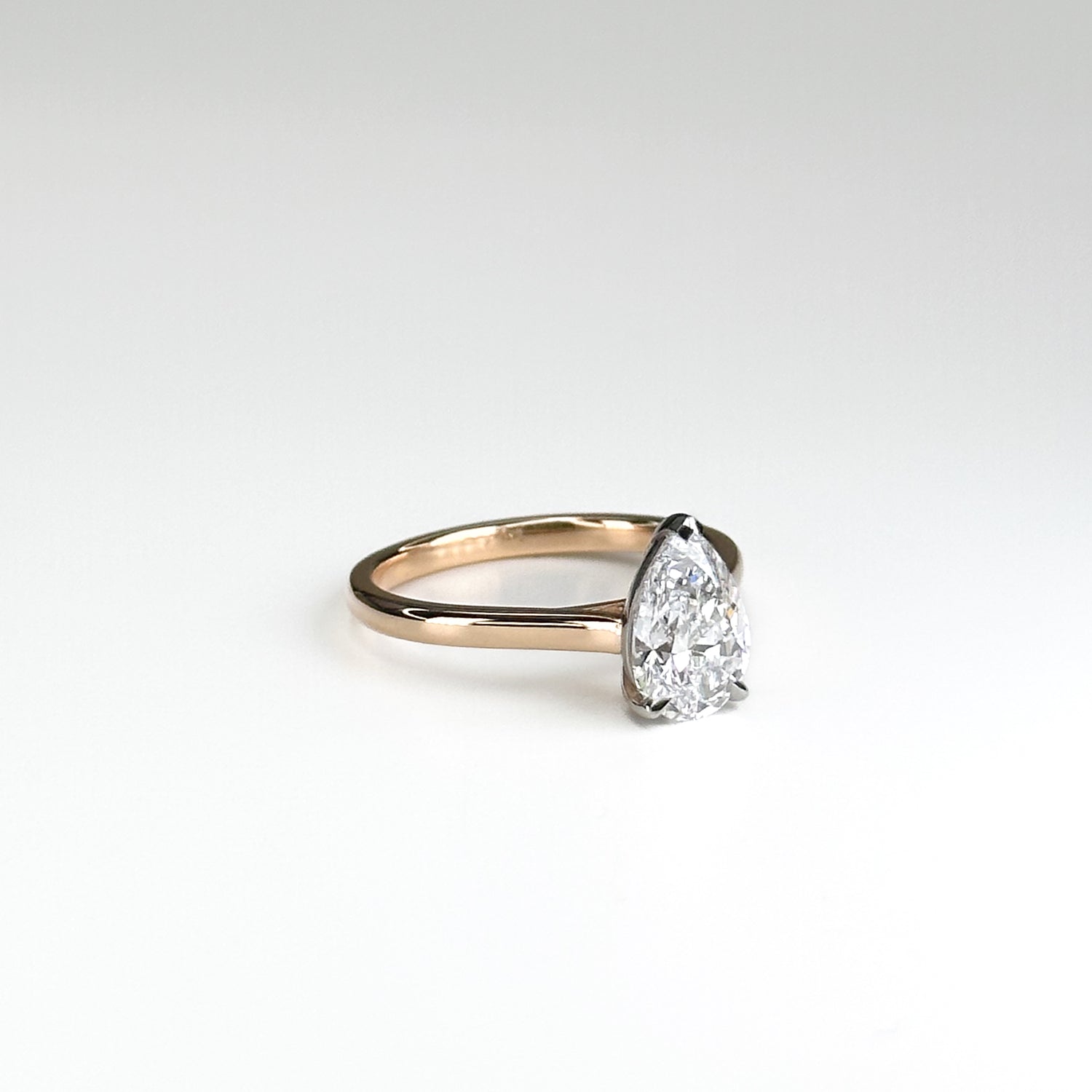 1.50ct Pear Shape Diamond Ring