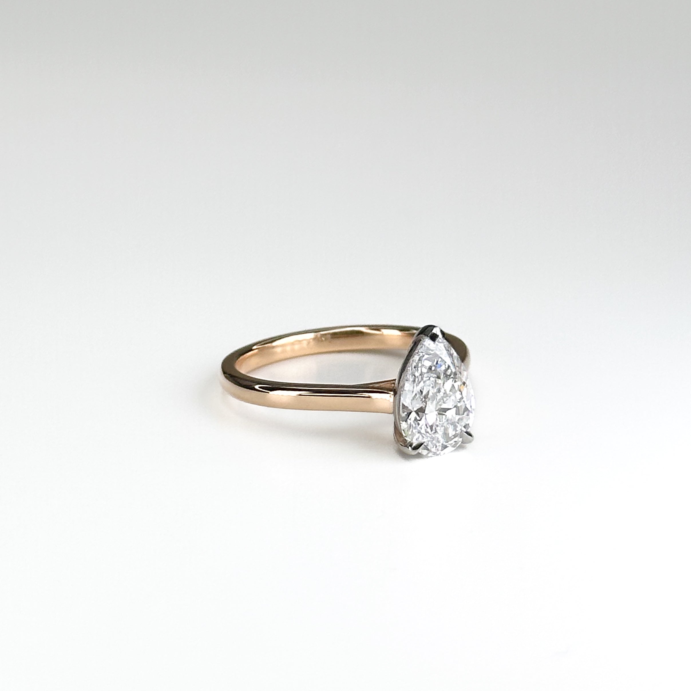 1.50ct Pear Shape Diamond Ring
