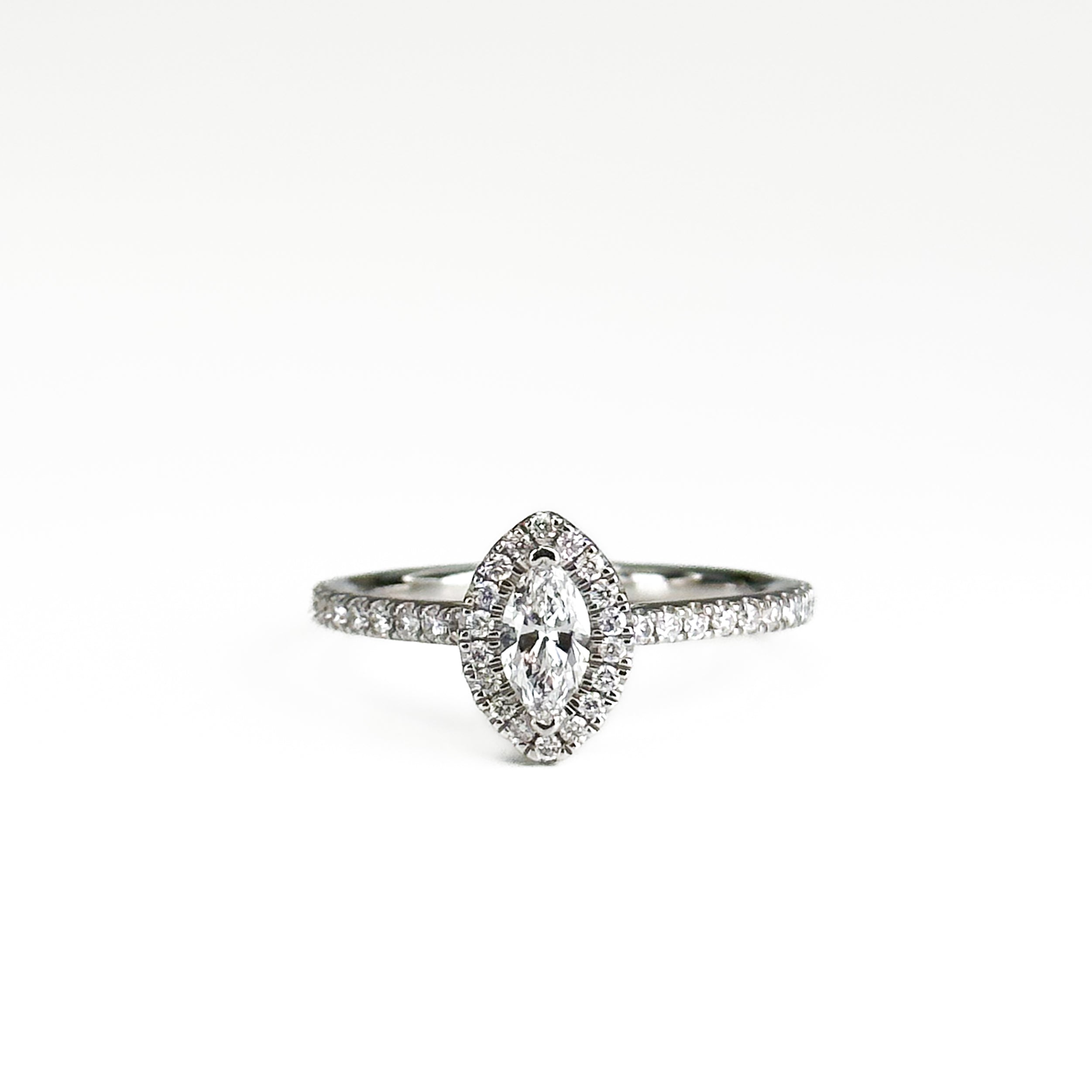 0.30ct Marquise Cut Diamond Ring