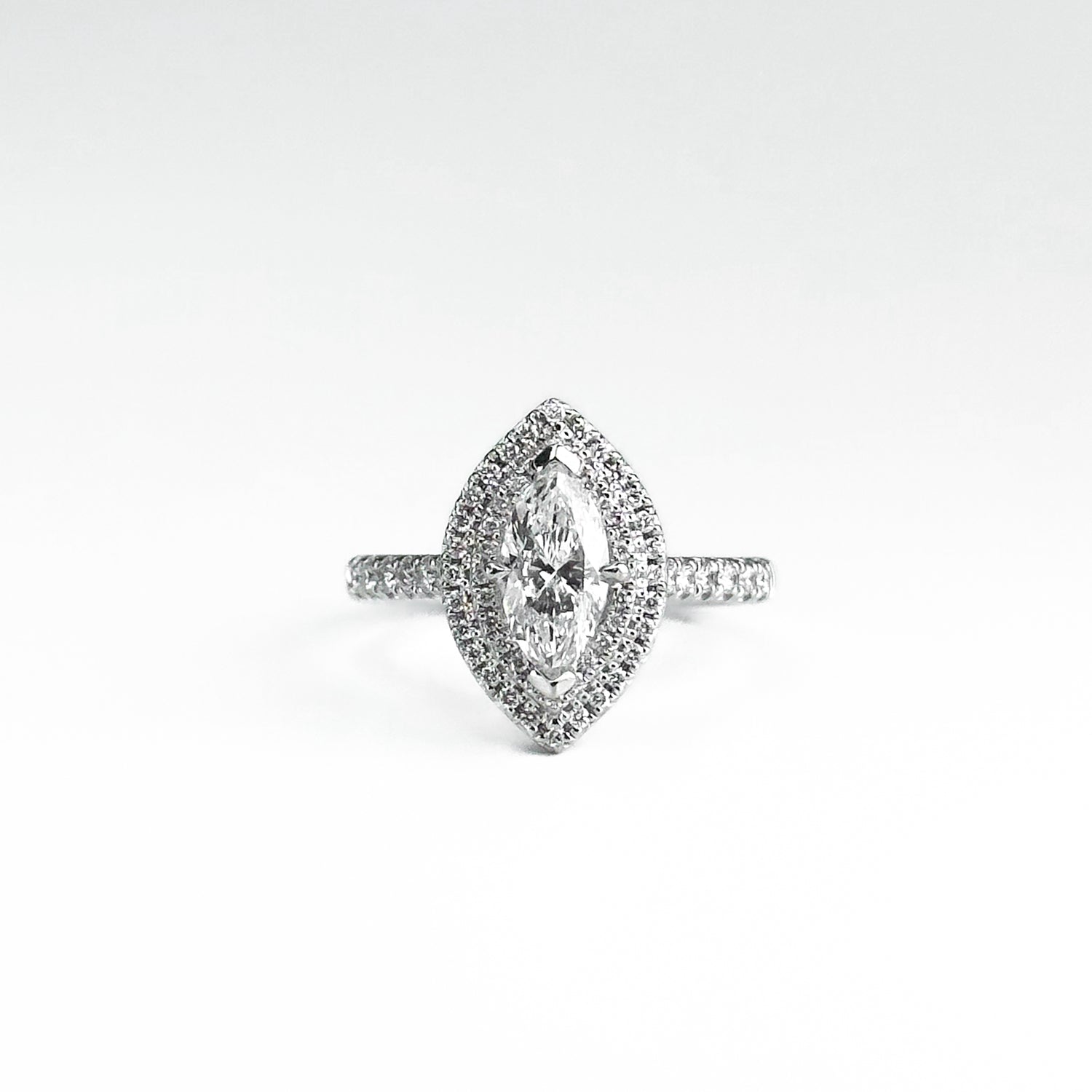 0.80ct Marquise Cut Diamond Ring