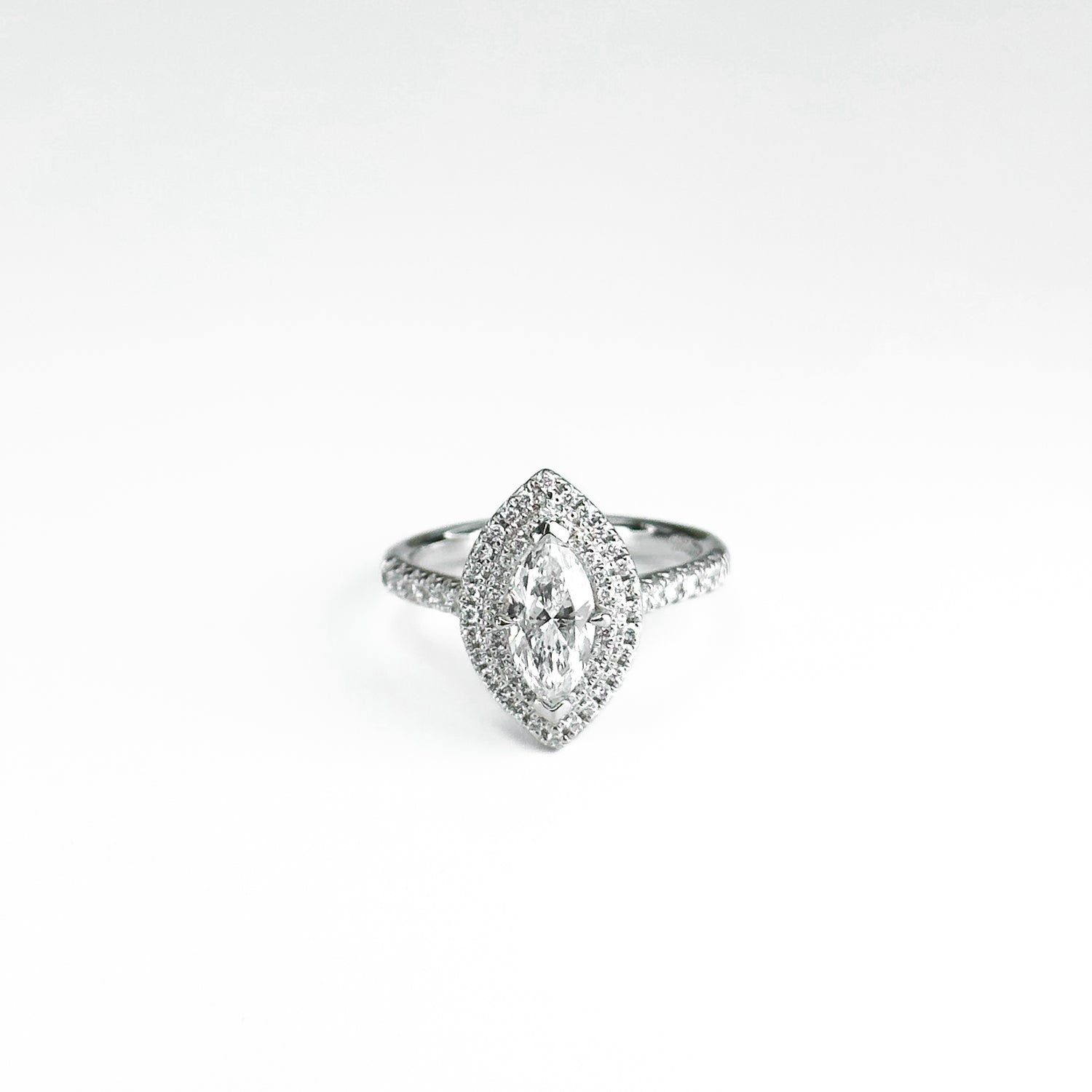 0.80ct Marquise Cut Diamond Ring