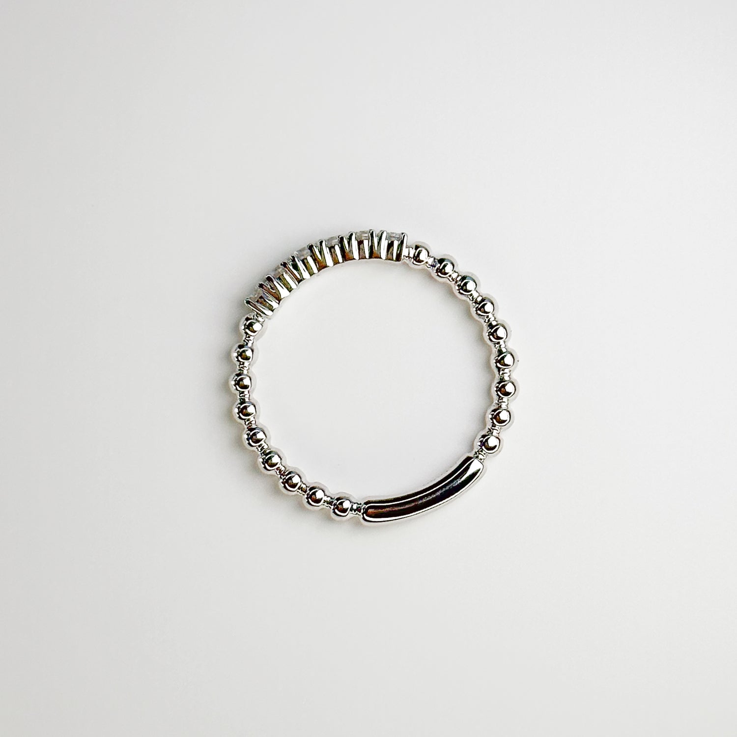 5 Stone 0.21ct Diamond Eternity Ring in Platinum