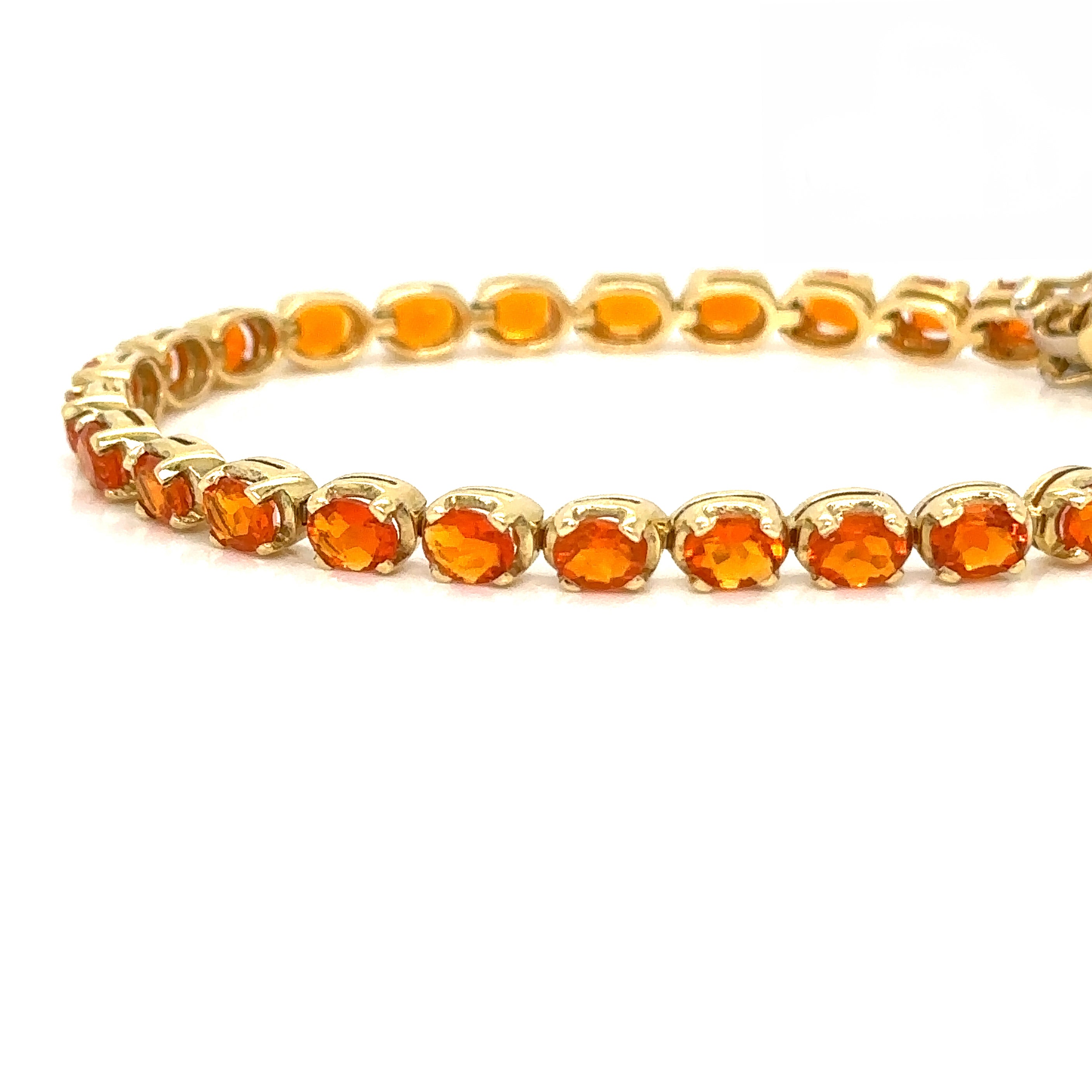 Fire Opal Bracelet