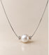 18ct white gold pearl necklace by GASIA