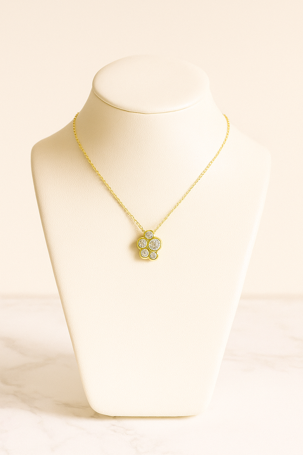 Bubble Diamond Pendant