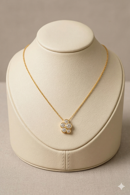 Bubble Diamond Pendant