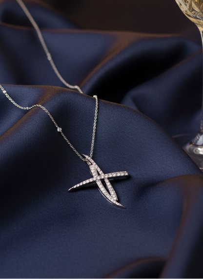 Boodles Alfieri &amp; St. John Cross Pendant Platinum