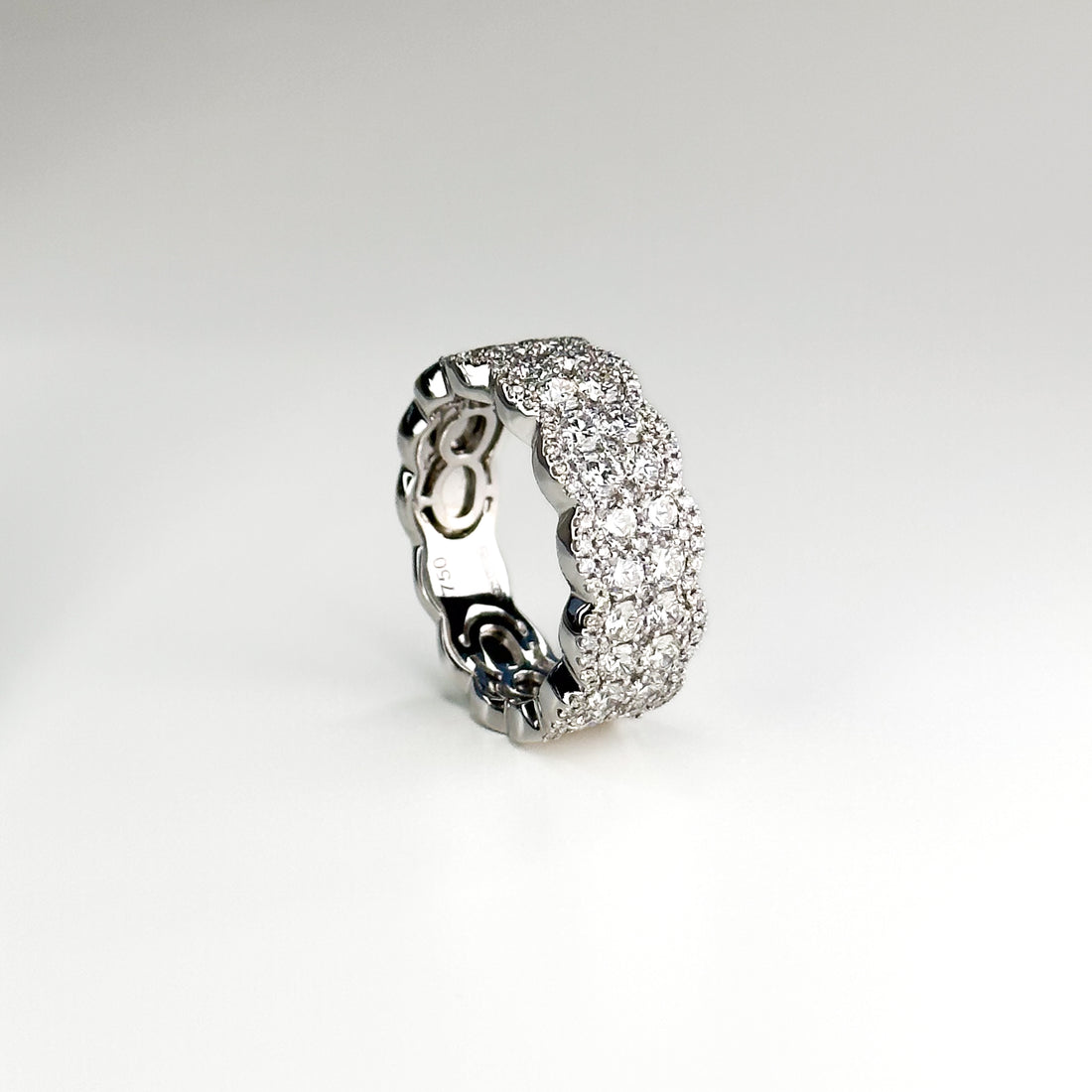 1.65ct Diamond Dress Ring in White Gold