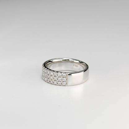 Half Turn 0.95ct Diamond Eternity Ring