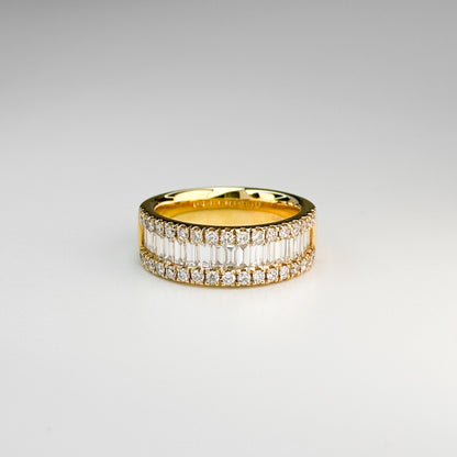 Half Turn 1.31ct Diamond Eternity Ring