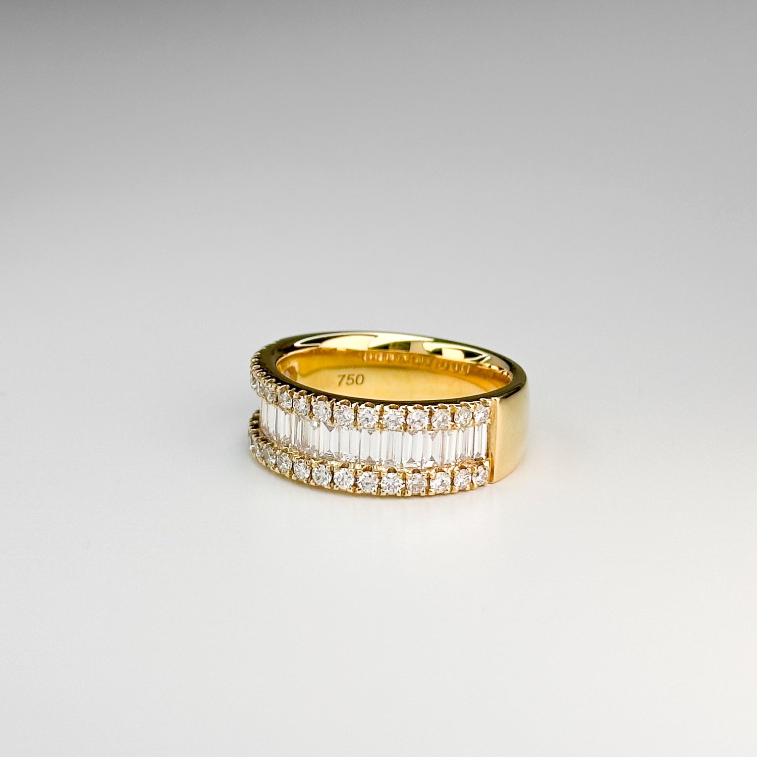 Half Turn 1.31ct Diamond Eternity Ring