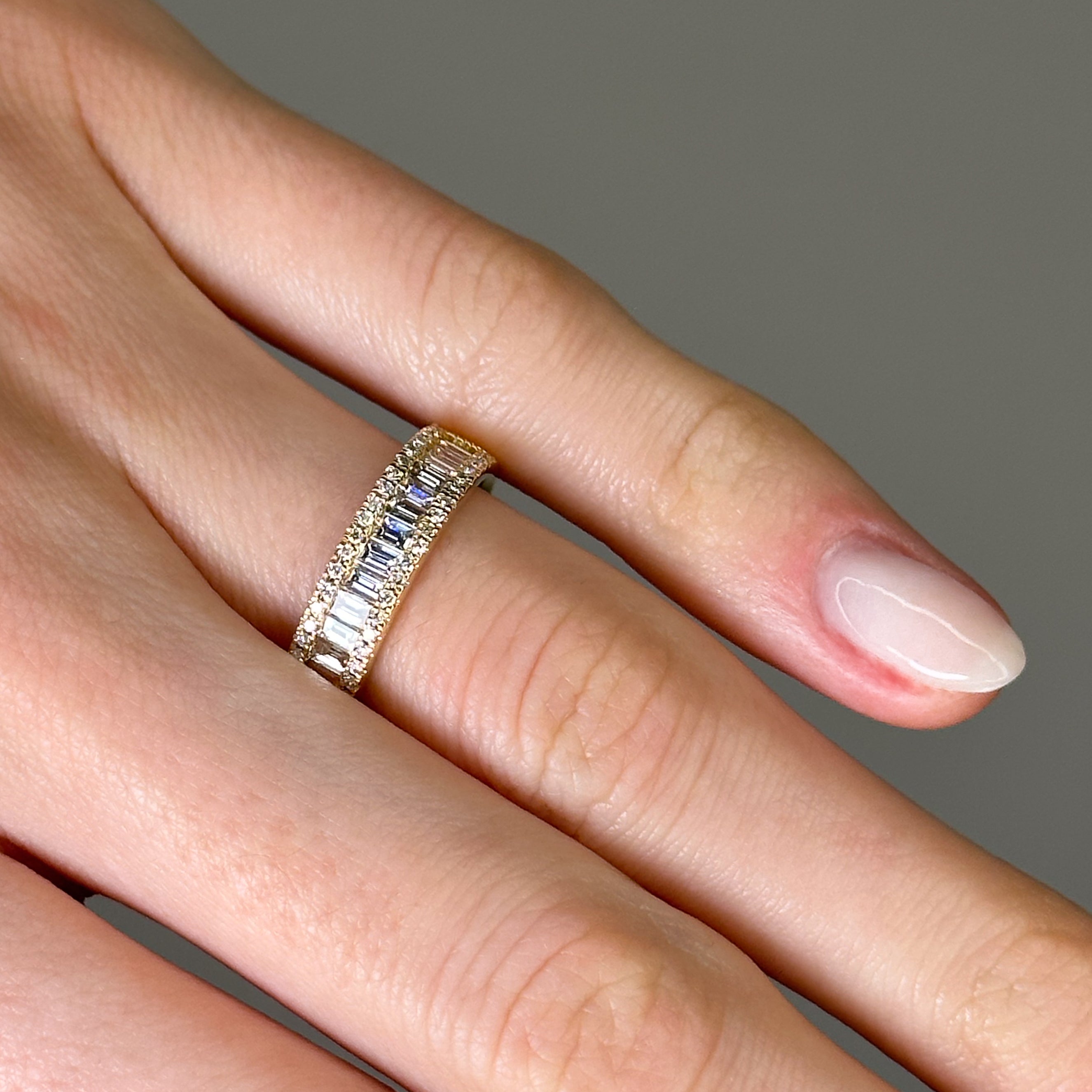 Half Turn 0.90ct Diamond Eternity Ring