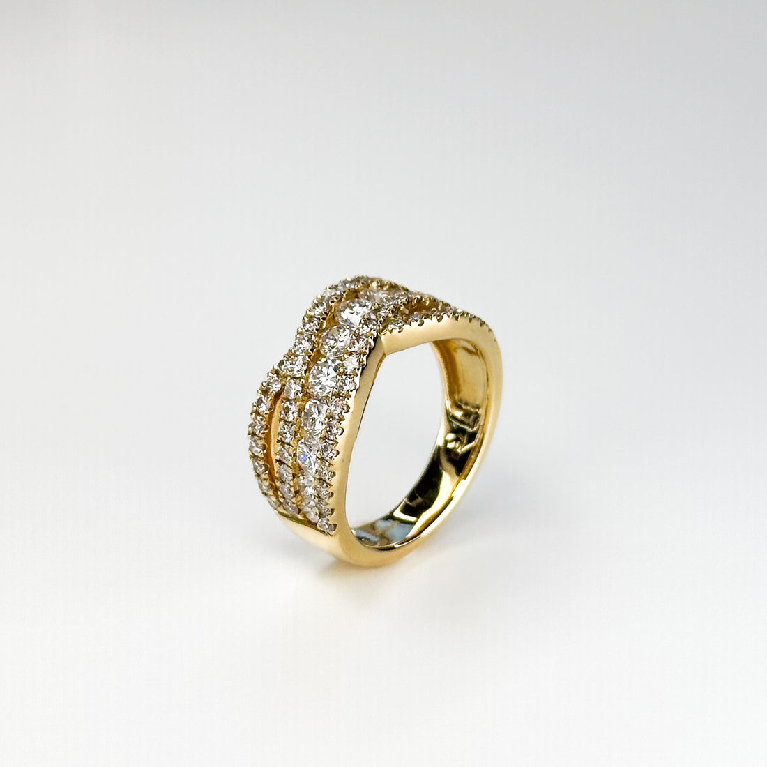 Half Turn 1.88ct Diamond Ring