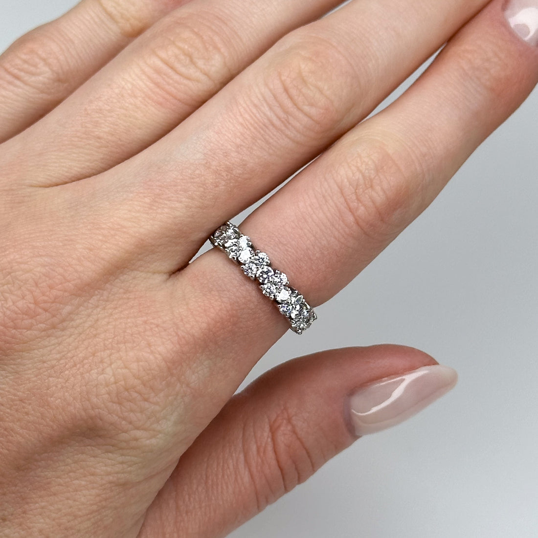 Full Turn 1.00ct Diamond Eternity Ring