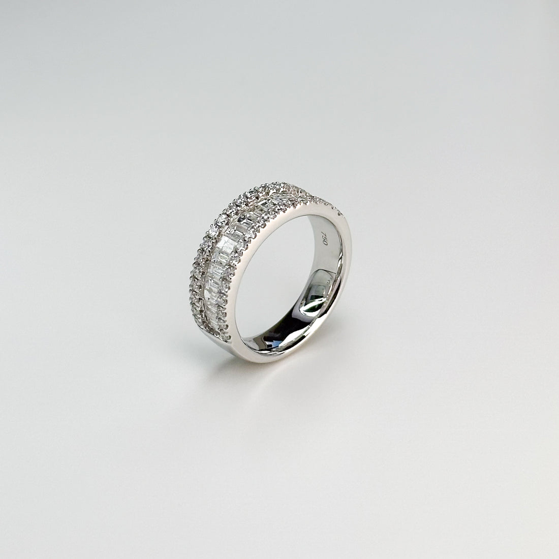 Half Turn 1.35ct Diamond Eternity Ring