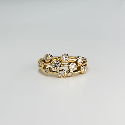 0.55ct Diamond Dress Ring in Yellow Gold