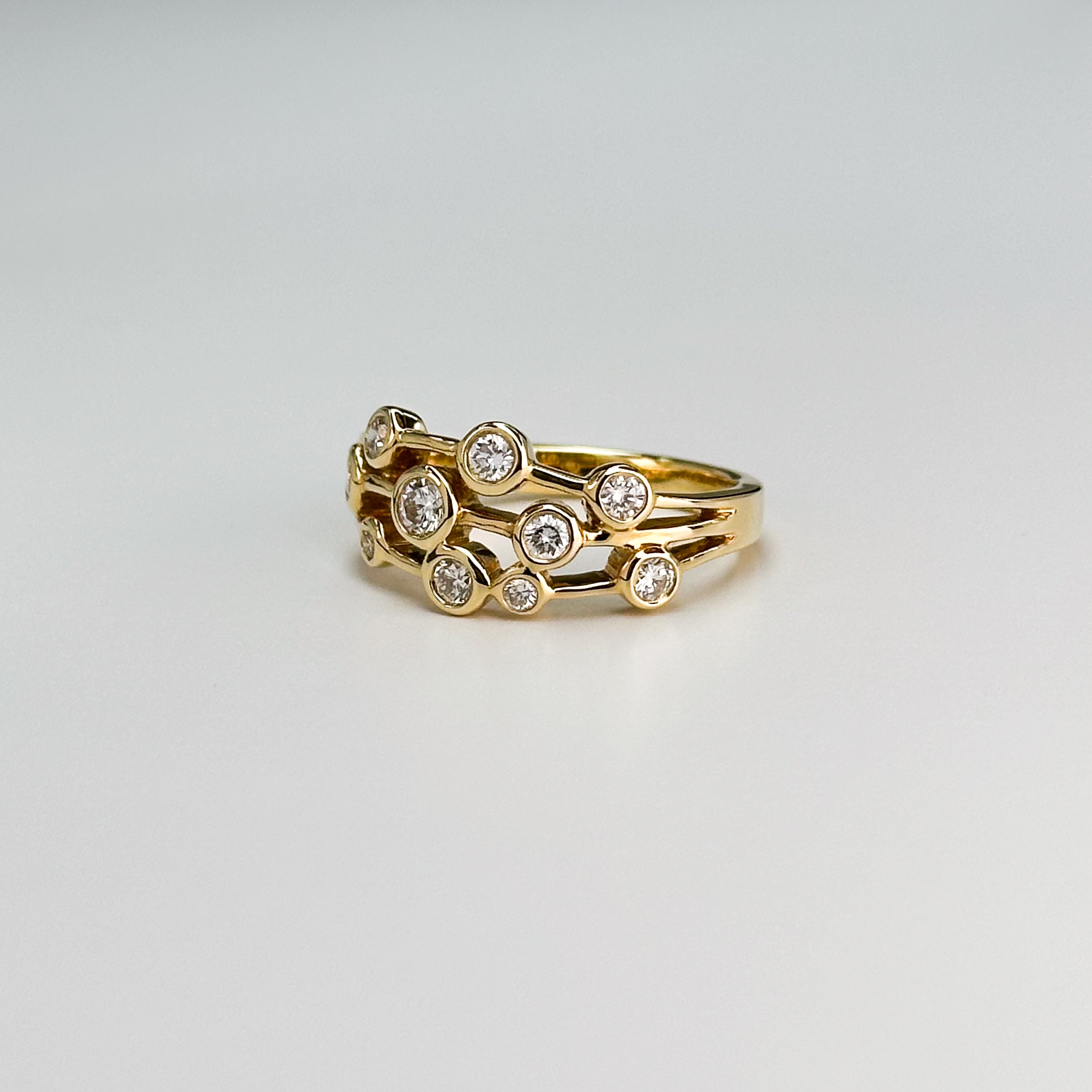 0.55ct Diamond Dress Ring in Yellow Gold