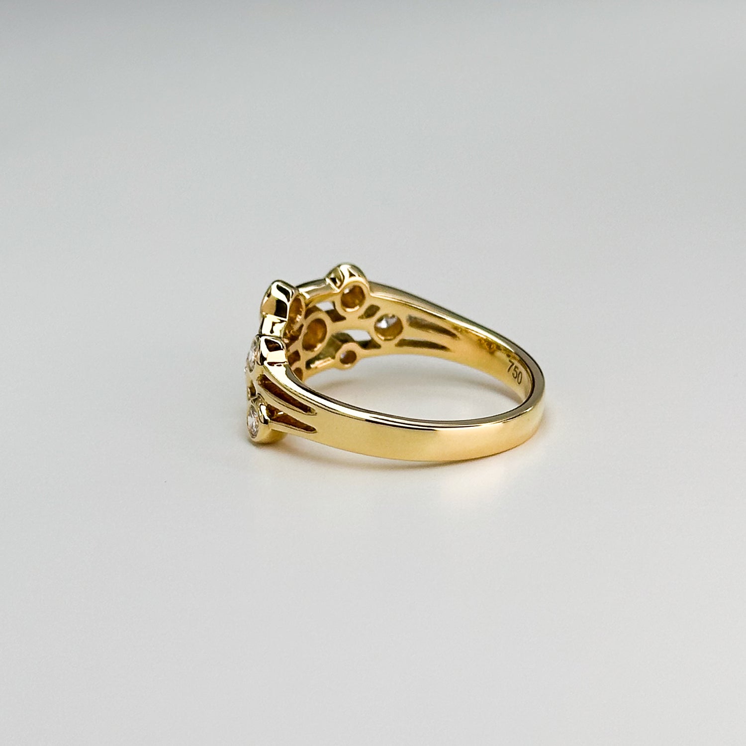 0.55ct Diamond Dress Ring in Yellow Gold