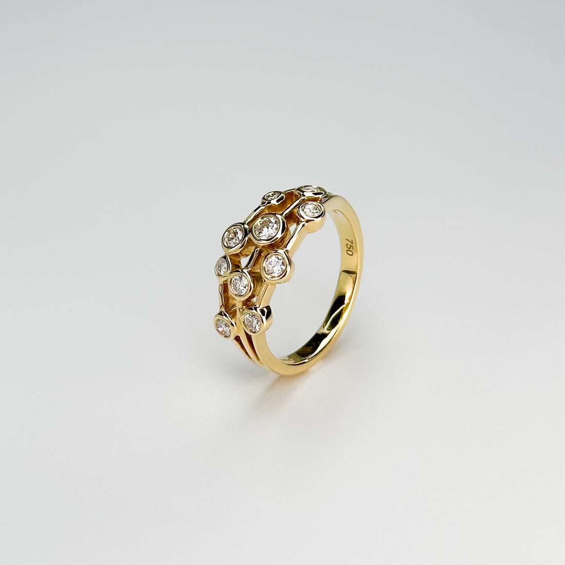 0.55ct Diamond Dress Ring in Yellow Gold