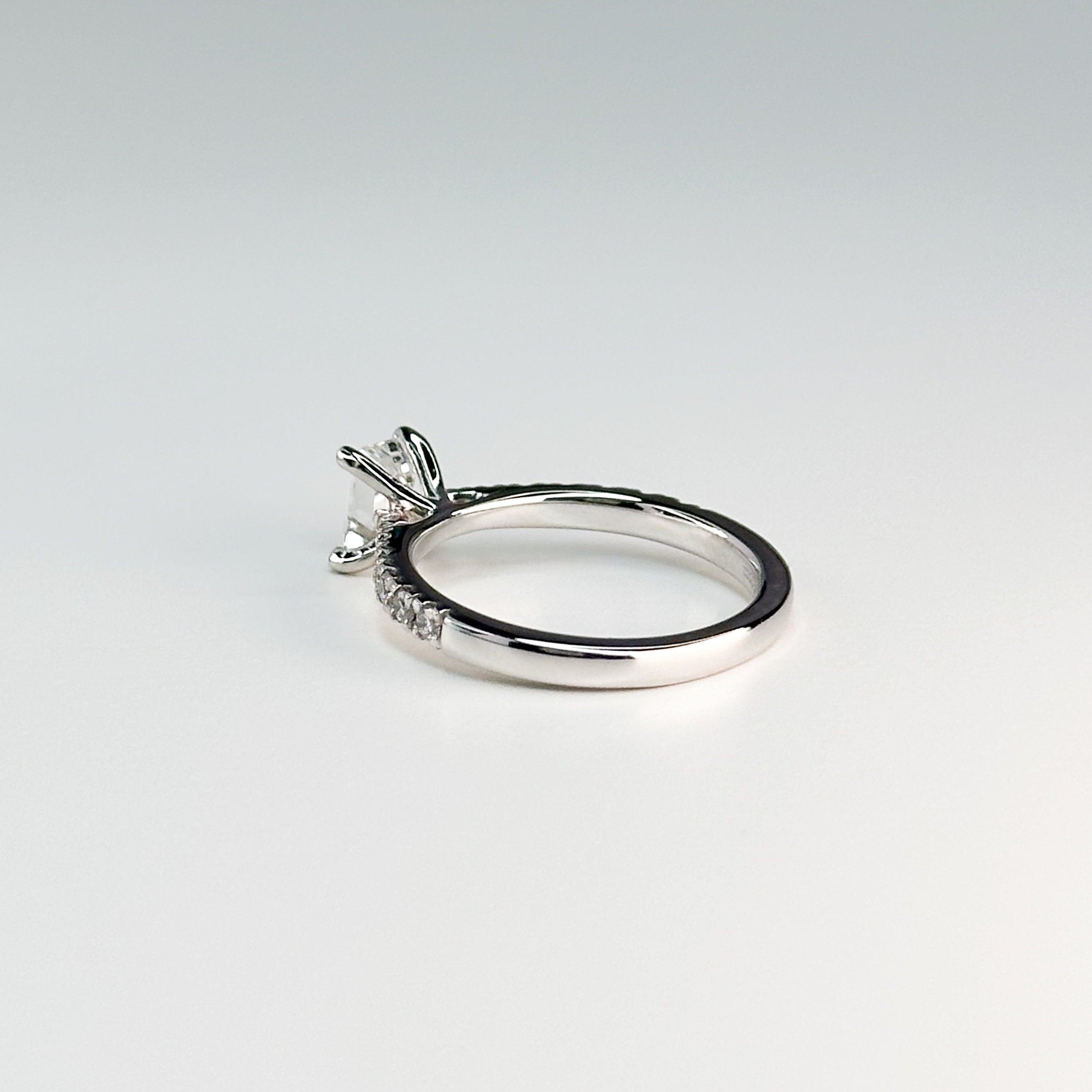 0.70ct GIA Diamond Ring in Platinum