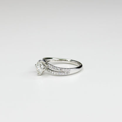 1.00ct HRD Diamond Engagement Ring in Platinum