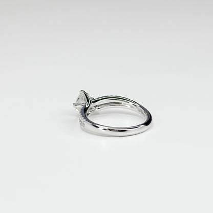 1.00ct HRD Diamond Engagement Ring in Platinum
