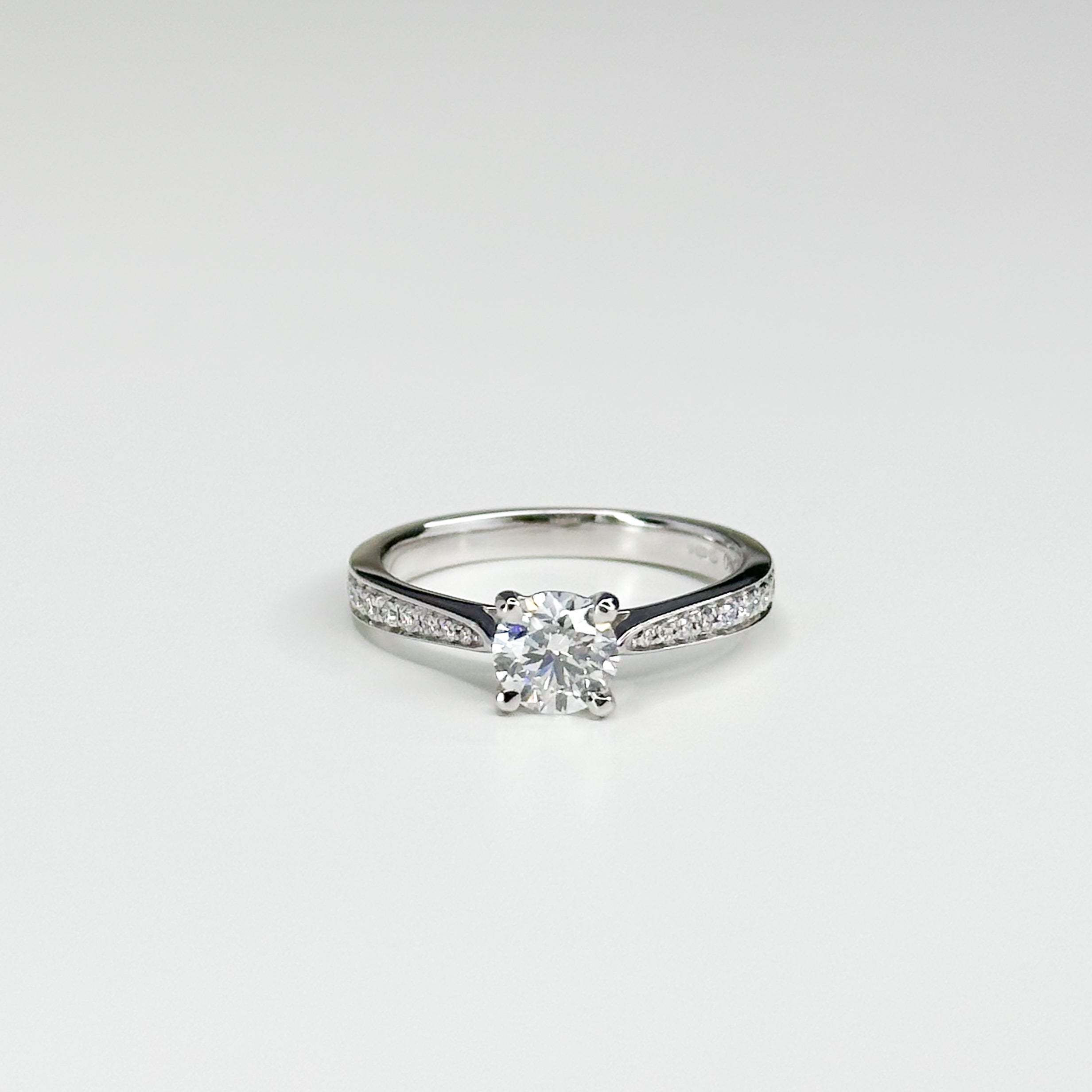 0.70ct GIA Diamond Engagement Ring in Platinum