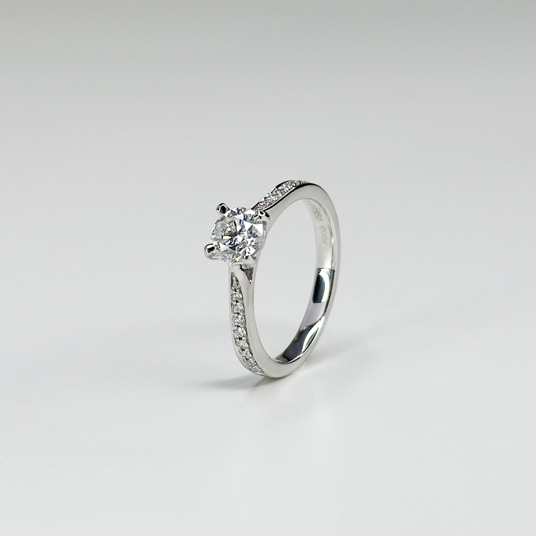 0.70ct GIA Diamond Engagement Ring in Platinum