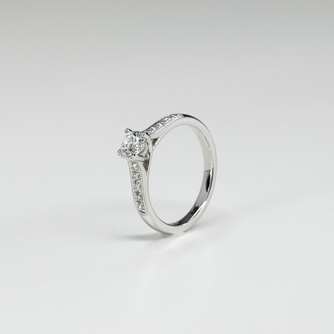 0.40ct GIA Diamond Engagement Ring in Platinum